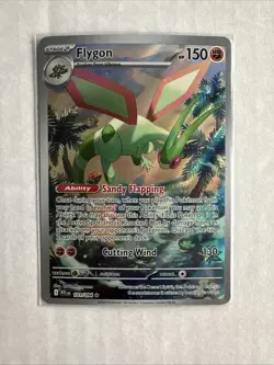 Pokemon TCG Mega Evolution Phantasmal Flames - Flygon 101/094 Illustration Rare - Image 1