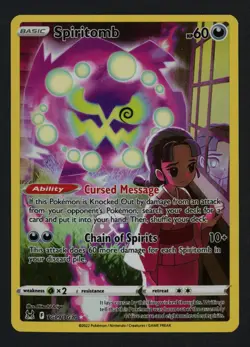 Spiritomb TG09/TG30 SWSH11: Lost Origin Trainer Gallery Ultra Rare Pokemon TCG - Image 1