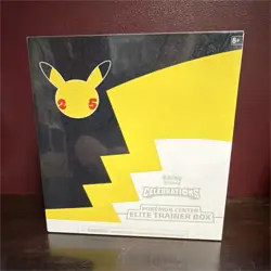 Pokemon Celebrations Elite Trainer Box Pokemon Center Edition Pikachu Greninja - Image 1
