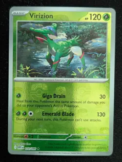 Virizion (Master Ball Pattern) 010/086 SV: White Flare Pokemon TCG NM - Image 1