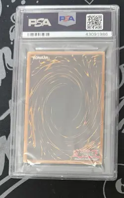 2003 YUGIOH DARK MAGICIAN GIRL SECRET RARE MFC-000 PSA 9 - Image 2