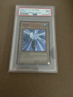 2002 YU-GI-OH! MRD-027 SUIJIN METAL RAIDERS - 1ST EDITION PSA 9 - Image 1