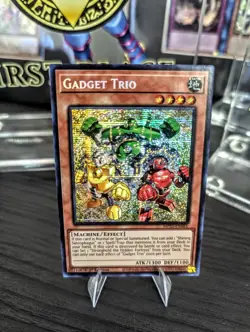 Yu-Gi-Oh! Gadget Trio MP25-EN061 Prismatic Secret Rare - Image 1