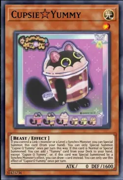Cupsy☆Yummy Yu-Gi-Oh! JUSH-EN016 1st Ultra Rare - Image 1