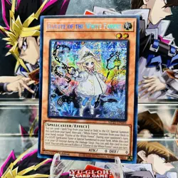 Yugioh Elzette of the White Forest MP25-EN080 Prismatic Secret Rare Near Mint - Image 1