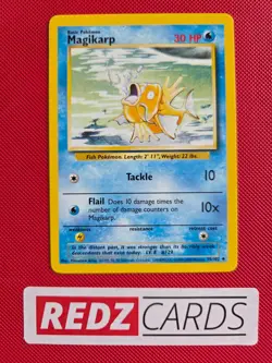 Magikarp 35/102 Base Set [4th Print] 1999-2000 Pokemon Card NM - Image 1