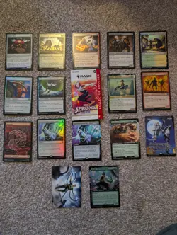 MTG Spiderman Collector Booster OPENED All Cards Included (2) - Image 1