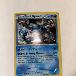 Black Kyurem XY160 Black Star Promo - Holo - Pokemon Card XY 2016 NM - Image 1