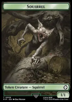 Squirrel - Non-Foil Token - Fallout Tokens - 9 | MTG Card - Image 3
