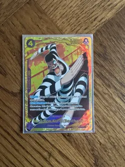 EB01-061 Mr.2.Bon.Kurei (Bentham) Sec One Piece TCG English Card - Image 1