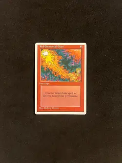Red Elemental Blast [Fourth Edition] Magic MTG Cards NM/LP - Image 1