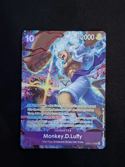 OP05-119 Monkey D. Luffy (2nd Anniversary Alt) ONE PIECE Card TCG NM English - Image 1