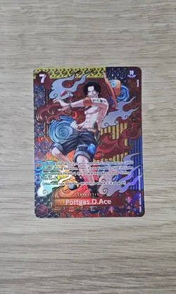 One Piece Card Portgas D Ace OP02-013 SP (From OP08 Two Legends) English - Image 1