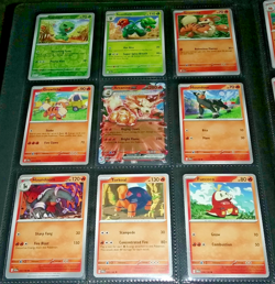 POKEMON COMPLETE SCARLET & VIOLET BASE SET WITH 128 RH & 8 ENERGY (334 CARDS) - Image 4