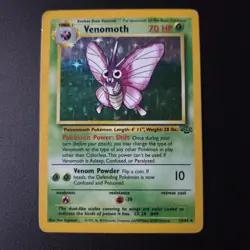 Venomoth 13/64 Holo Rare Jungle 1999 Pokemon Card WOTC *SAME DAY DISPATCH* - Image 1