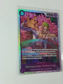 One Piece Card Donquixote Doflamingo OP10-071 Royal Blood Foil US - Image 2