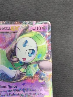 Meloetta EX RC11/RC25 Legendary Treasures Pokemon Card Radiant Collection - Image 3
