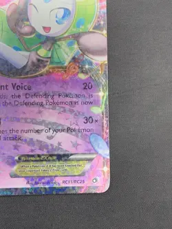 Meloetta EX RC11/RC25 Legendary Treasures Pokemon Card Radiant Collection - Image 5
