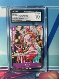 Yamato One Piece (2023) Japanese Promotional Cards - P-046 Promo Graded CGC 10 - Image 1