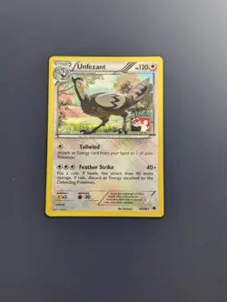 Unfezant 82/98 Emerging Powers Pokemon League Promo Card - Image 1