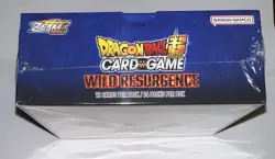 DRAGONBALL SUPER BOOSTER BOX SEALED CARD GAME WILD RESURGENCE CON 24 PACK - Image 4