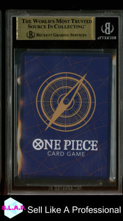 LUCKY.ROUX TR 2025 ONE PIECE CARD GAME A FIST OF DIVINE SPEED OP09015 BGS 9.5 - Image 2