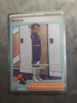 Pokemon TCG Amarys 170/131 Prismatic Evolutions Special Illustration Holo Card - Image 1