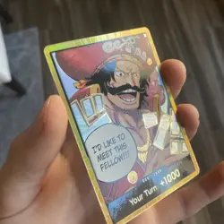 DON!! Card (Gol.D.Roger) (Gold) Carrying On His Will Foil - Image 2