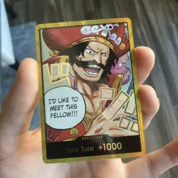 DON!! Card (Gol.D.Roger) (Gold) Carrying On His Will Foil - Image 3