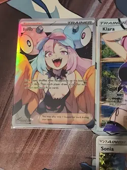 Custom Anime Pokemon Card Sexy Adult Waifu Trainer Sonia, Clara, Iono, Rosa - Image 5