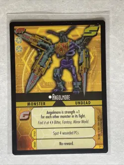Dot Hack .Hack Enemy TCG Promo Foil Angolmore 2P2 Card M/NM - Image 1