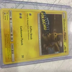 Pokemon TCG Detective Pikachu - (Stamped) SM190 Sm Holo Promo Near Mint Card - Image 3