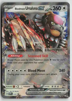 Bloodmoon Ursaluna ex - Promo SV: Scarlet & Violet Promo Cards 177 NM - Image 1