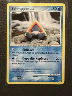 Pokemon Karte Trading Card Game Platin Arceus Nr. 75/99 Schneppke Yuka Morri - Image 1