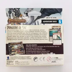 Pathfinder Adventure Card Game Rise of the Runelords Deck 5 Sins of the Saviors - Image 2