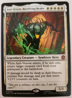 MTG Anti-Venom, Horrifying Healer Card (2025) - Image 1