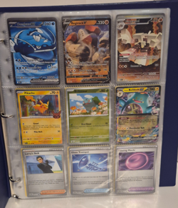 Pokemon Huge Lot Of Binder Collection 180+ Cards W/ 45 Holos Full & Reverse - Image 1
