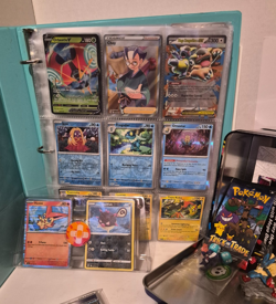 Pokemon Huge Lot Of Over 220+ Cards & 60+ Holo Cards Binder & Lunchbox & More - Image 3