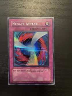 Yu-Gi-Oh TCG, Negate Attack, Trap card, The Sacred Cards Promotional TSC-003 - Image 1