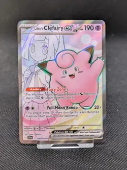 173/159 Lillie's Clefairy ex Rare Ultra Card Journey Together Pokemon TCG NM/M - Image 1
