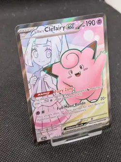 173/159 Lillie's Clefairy ex Rare Ultra Card Journey Together Pokemon TCG NM/M - Image 2