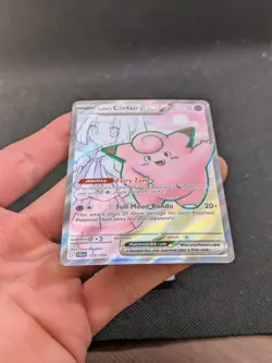 173/159 Lillie's Clefairy ex Rare Ultra Card Journey Together Pokemon TCG NM/M - Image 3