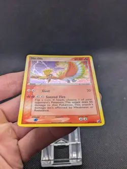 Pokemon Ho-Oh EX Unseen Forces 27/115 Holo Rare Card NM - Image 3