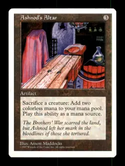 MTG Ashnod's Altar LP Light Play Classic Sixth Edition [5529] - Image 1