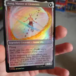 MTG Avatar Aang FOIL 2025 Prerelease Promo M Avatar: The Last Airbender 207 NM - Image 2