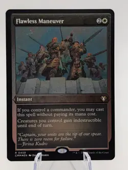 Magic the Gathering | Flawless Maneuver Etched FOIL | NM - Image 1