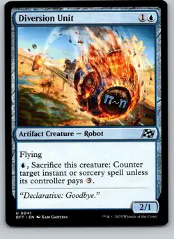Diversion Unit DFT #41 Aetherdrift MTG - Image 1