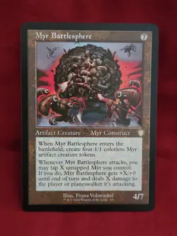 Myr Battlesphere (Retro Frame) Commander: the Brothers' War Regular - Image 1