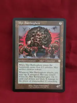 Myr Battlesphere (Retro Frame) Commander: the Brothers' War Regular - Image 3