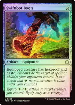 Swiftfoot Boots (0258) - Foundations - Uncommon (Foil) - Image 1
